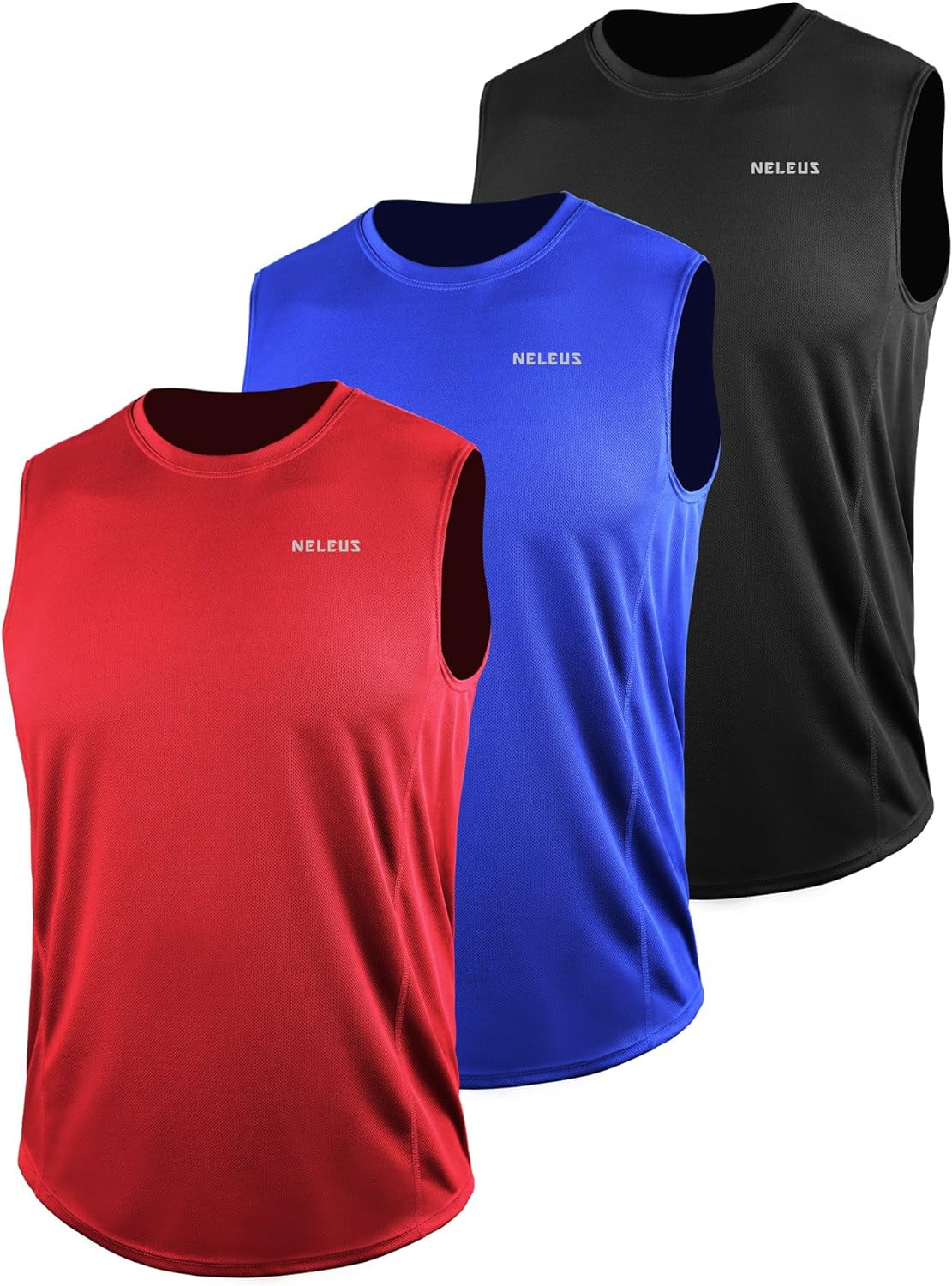 Men's Performance Dry Fit Muscle Tank for Running and Workouts