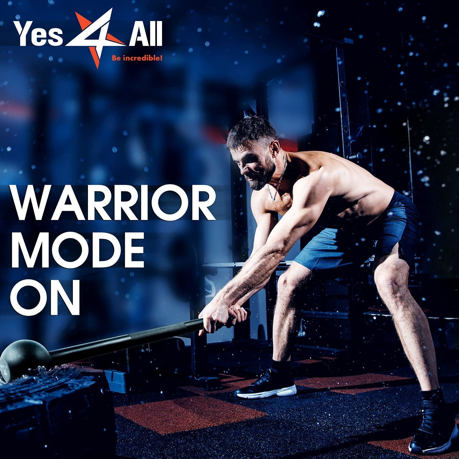 Ultimate Steel Mace Bell for Full Body Strength Training - Perfect for Muscle Building, Rehabilitation, and Stretching - Available in 5 to 30 Lbs for Men & Women