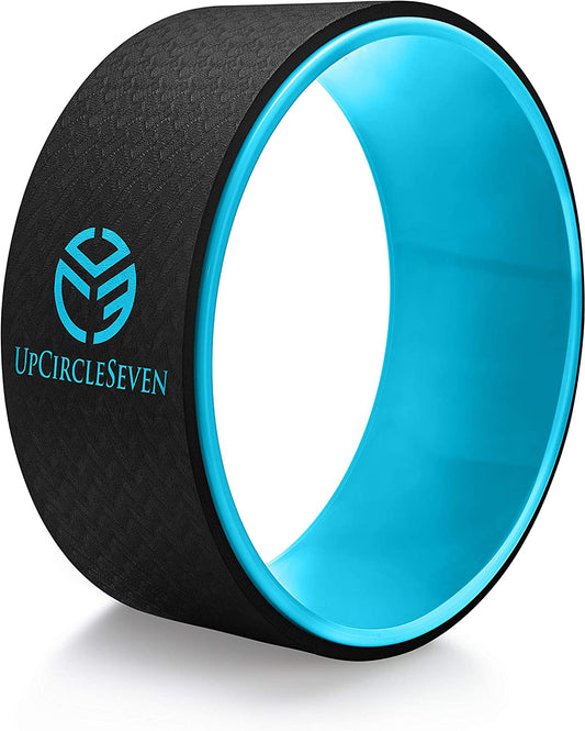 Back Roller and Yoga Wheel for Therapeutic Relief of Back Pain and Stiffness - Enhance Mobility, Flexibility, and Spinal Alignment
